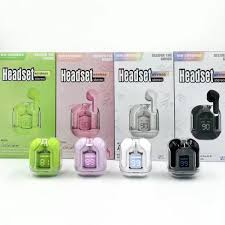 Air 31 True Wireless Crystal Earbuds LED Display