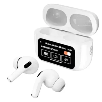 A9 Pro Touch Screen LED Wireless Earbuds