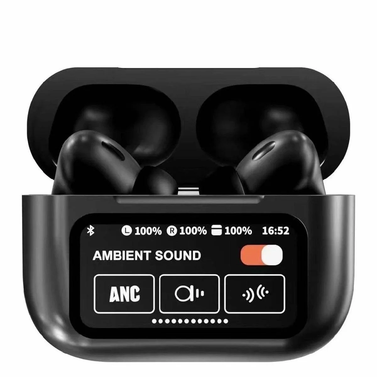 A9 Pro Touch Screen LED Wireless Earbuds - Image 2
