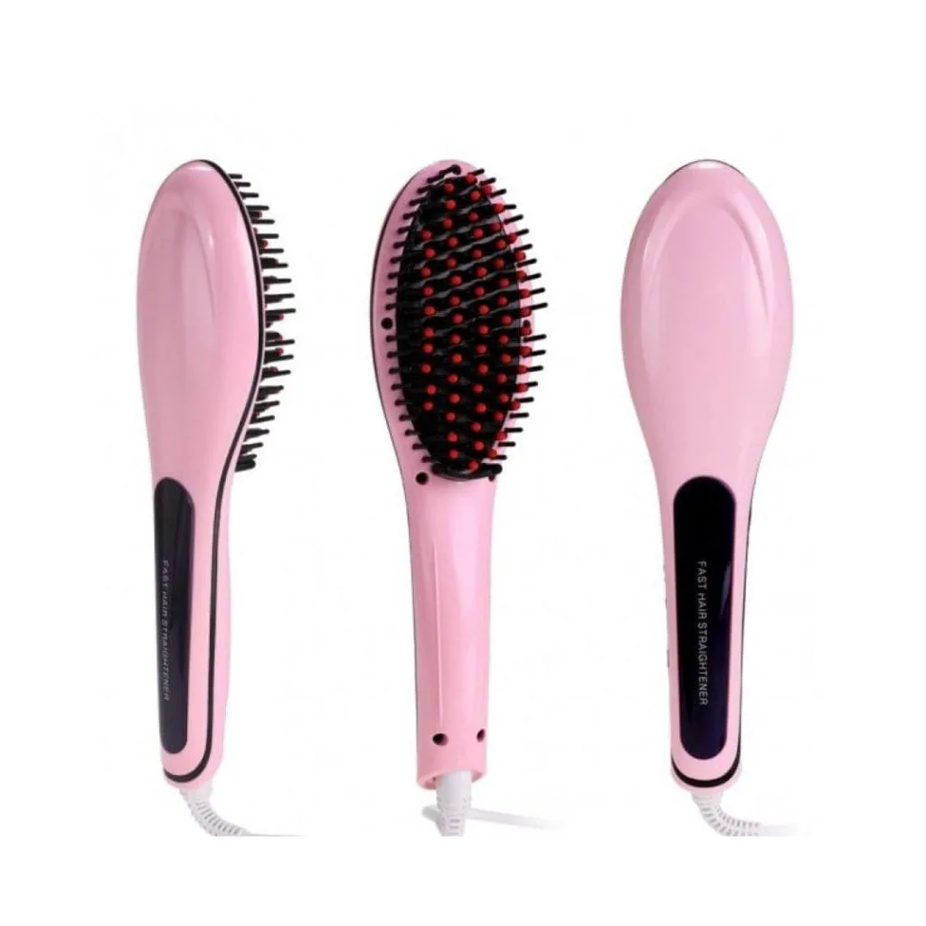 Electric Hair Straightener Brush - Image 6