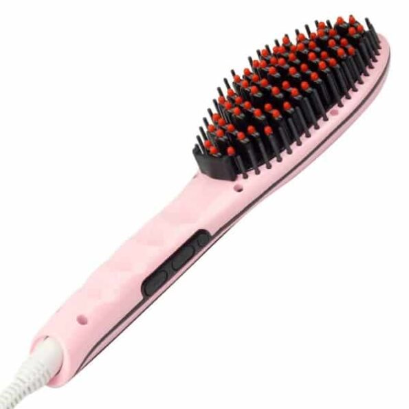 Electric Hair Straightener Brush - Image 4