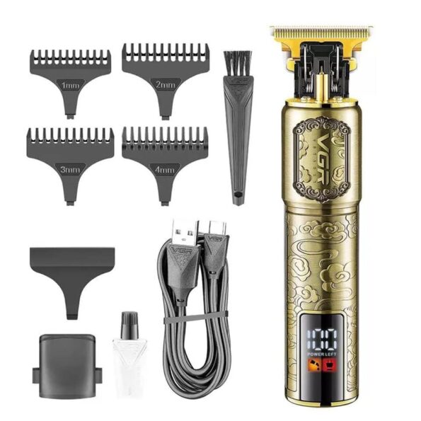 VGR V-073 Professional Hair Trimmer With LED Display - Image 6