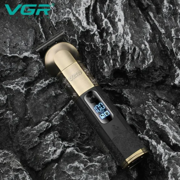VGR V-296 Professional hair trimmer with Digital Display - Image 2