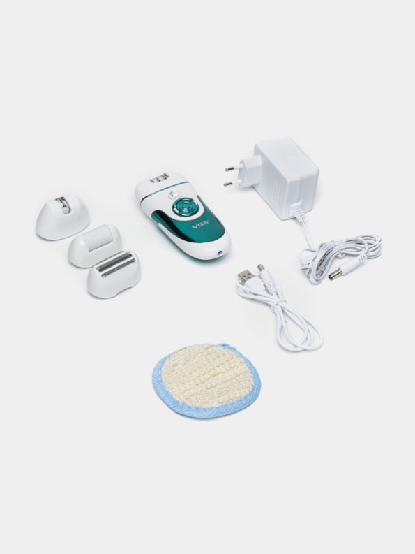 Vgr V-700 Cordless Professional 4-In-1 Women Epilator & Shaver - Image 9