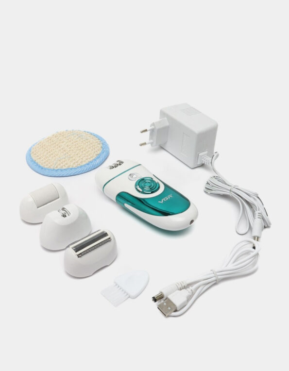 Vgr V-700 Cordless Professional 4-In-1 Women Epilator & Shaver - Image 8