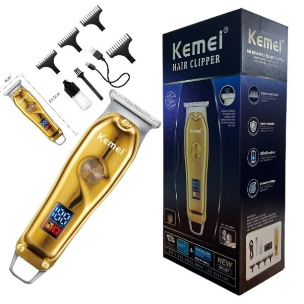 Kemei KM-427 Rechargeable Hair Trimmer - Image 3