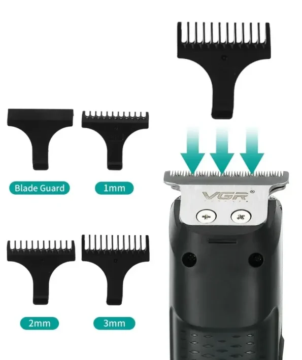 VGR  V-008 Professional Rechargeable Hair Trimmer - Image 2