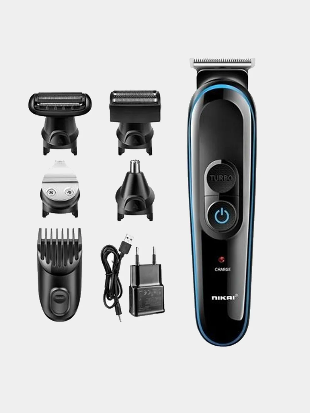 Nikai NK-2261 5 in 1 Hair and beard trimmer Grooming Kit