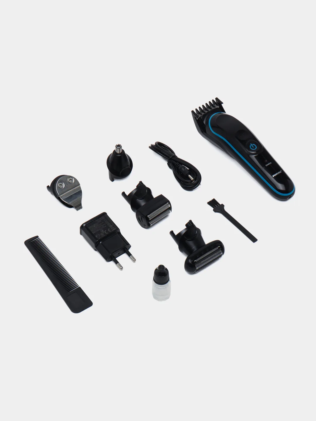 Nikai NK-2261 5 in 1 Hair and beard trimmer Grooming Kit - Image 8
