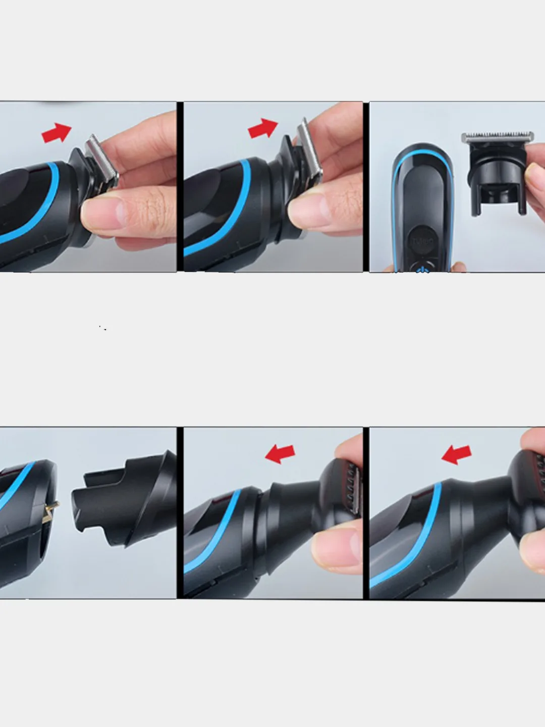 Nikai NK-2261 5 in 1 Hair and beard trimmer Grooming Kit - Image 6