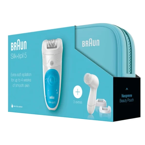 Braun Silk Epil 5 SE-5545  Hair Removal Legs, Body and Face Epilator - Image 4