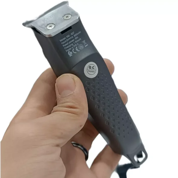 Kemei Km-637 Hair Trimmer with LED Display - Image 3