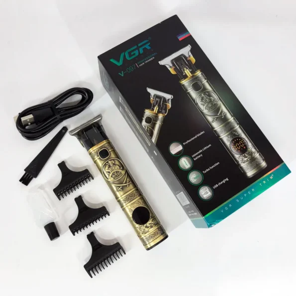 VGR V-097 Professional  Hair vintage Trimmer - Image 3