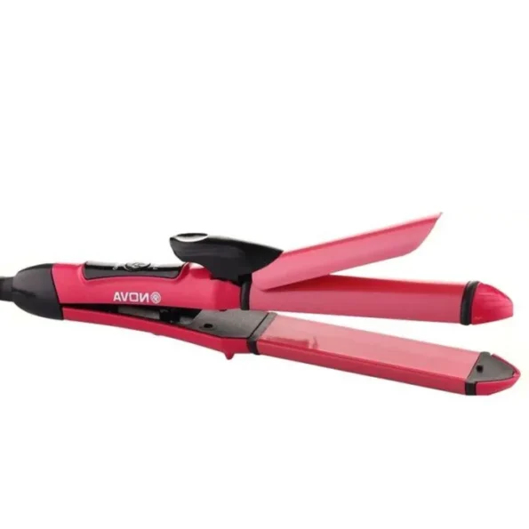 Nova 2 In 1 Professional Hair Curler & Hair Straightener - Image 5