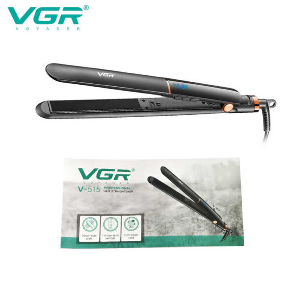 VGR V-515 Professional Hair Straightener with 7 Temperature settings - Image 2