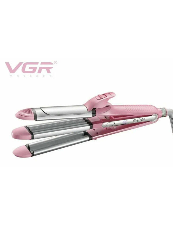 VGR V-563 Professional 4-in-1 Straightener, Curler, Crimper and Waver - Image 7