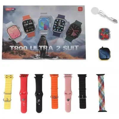 T900 Ultra 2 Suit Set 9 In 1 Combo Smart watch