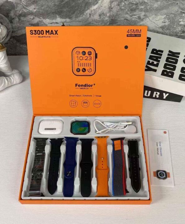Fendior S300  max 7i n 1 with earbud smart watch - Image 4