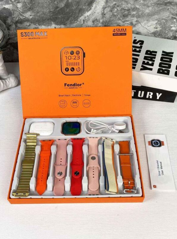 Fendior S300  max 7i n 1 with earbud smart watch - Image 3