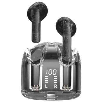 YX19 TWS Transparent Shell True Wireless Headset Bluetooth Earbuds