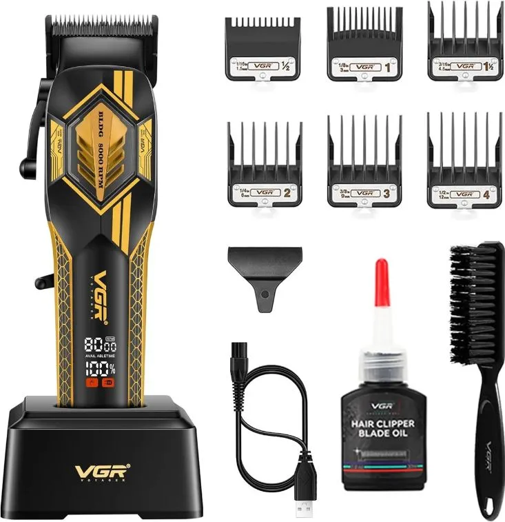 VGR V-119 8000 RPM BLDC Motor Premium Hair Clippers