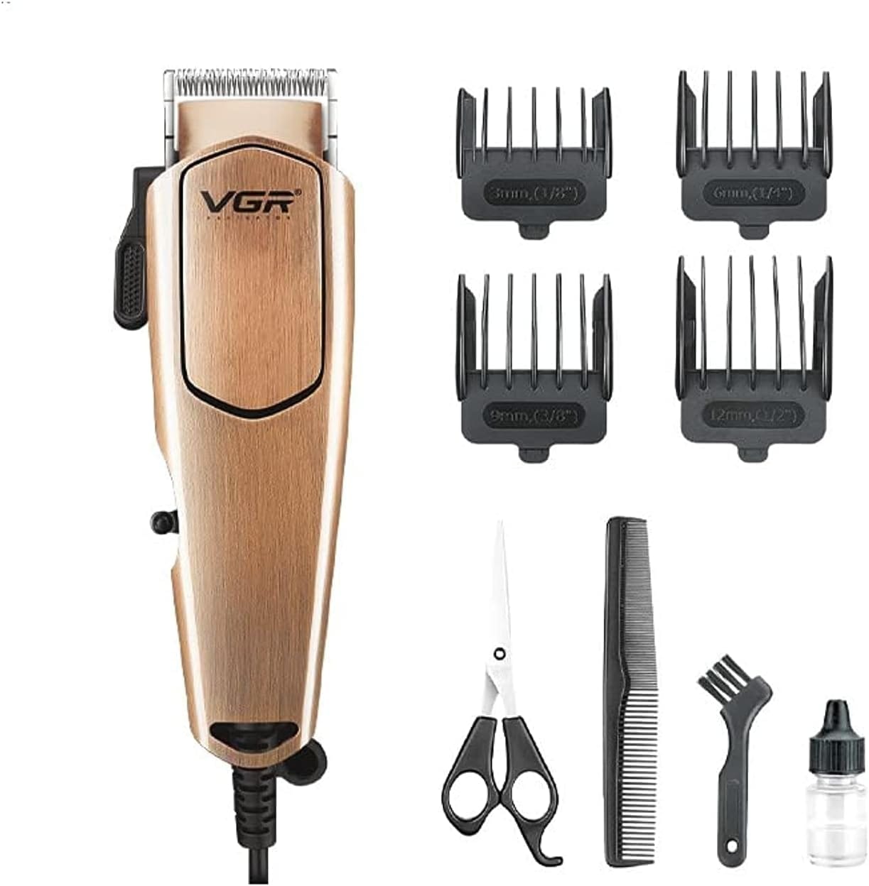 VGR V-131 Professional Corded Hair Clipper for Men - Image 2