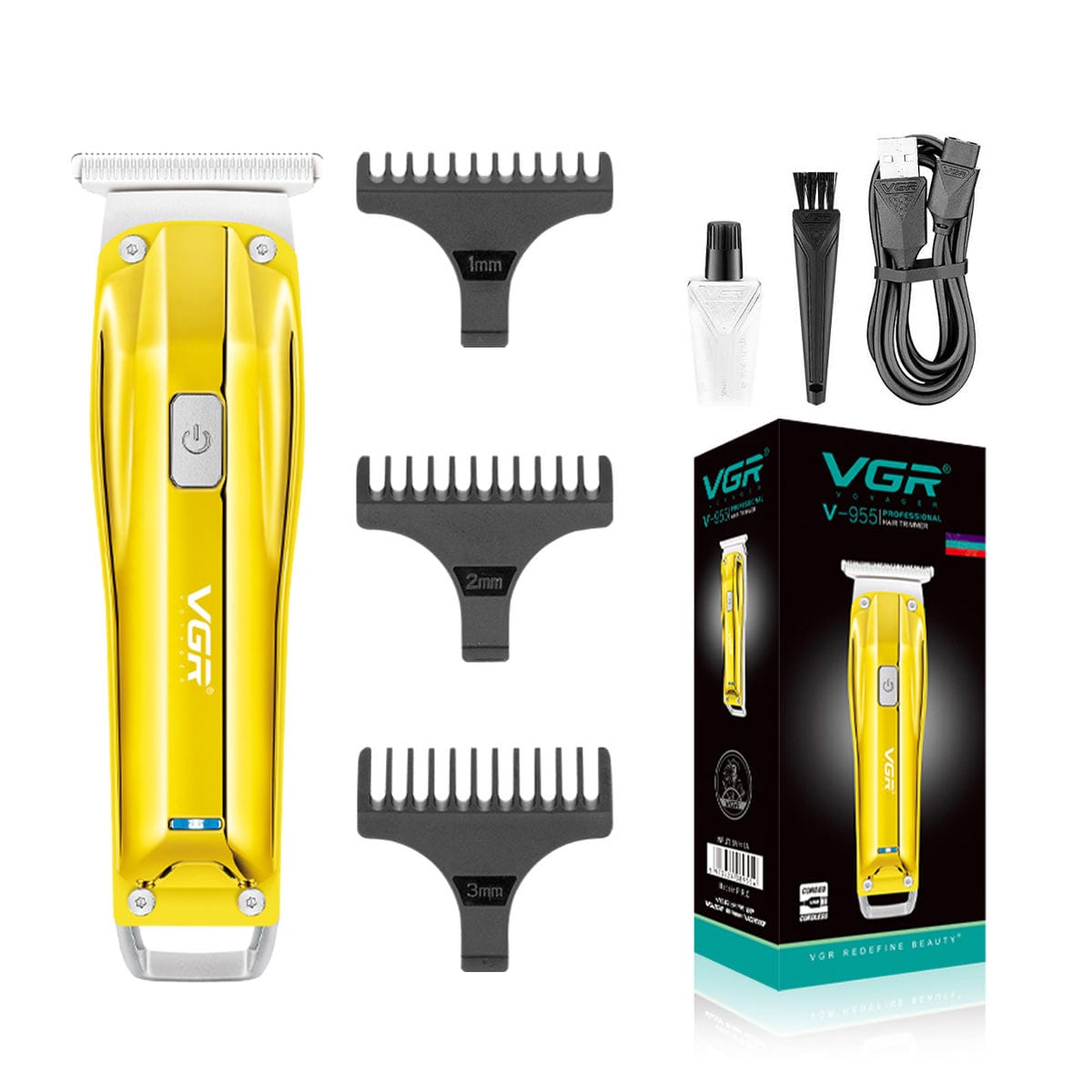 VGR V-955 Professional Rechargeable Hair Trimmer - Image 4