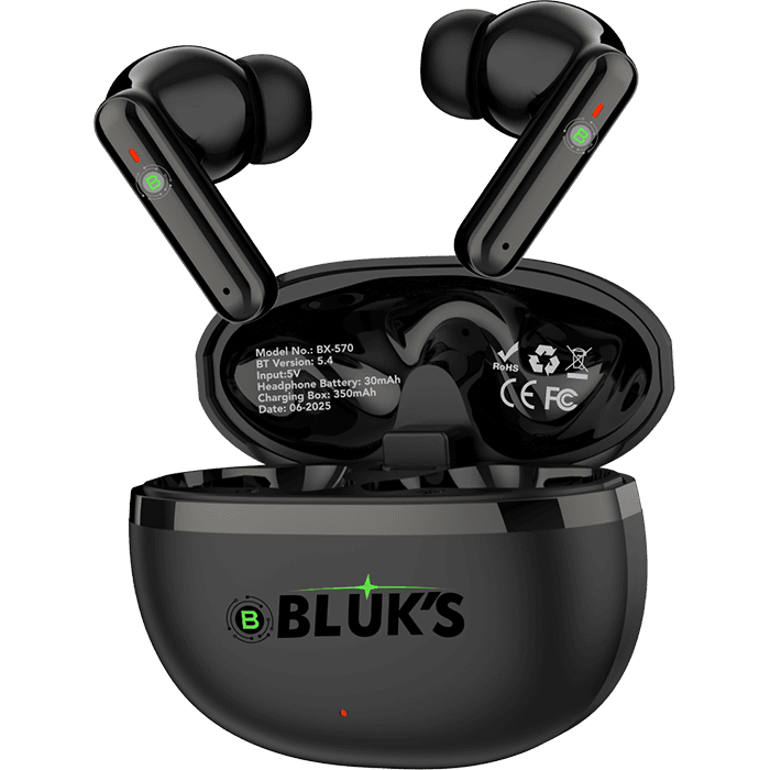 BX-570 Quad-Mic ENC + ANC Wireless BT Headset