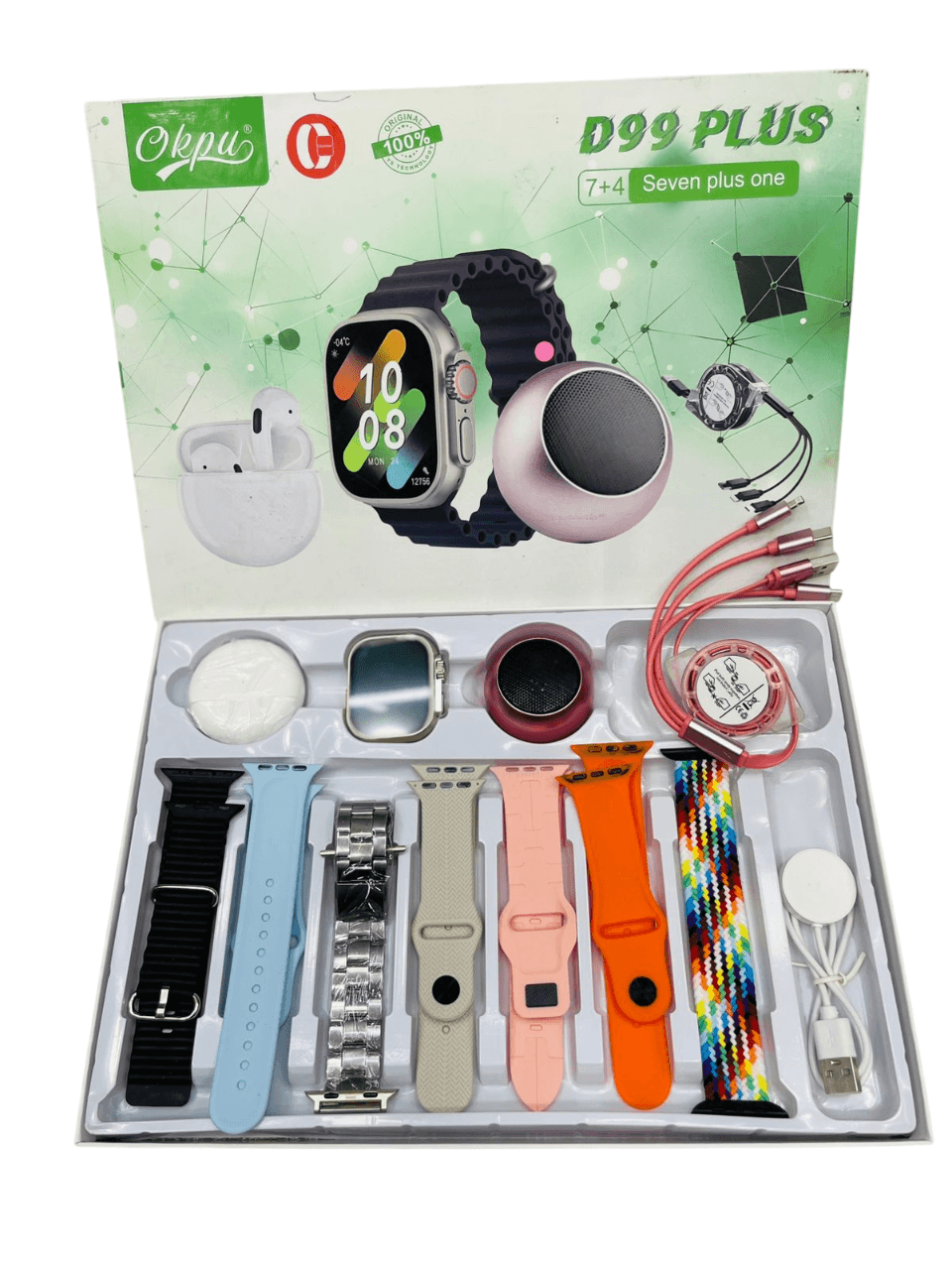 D99 Plus ( 7+4 ) Smart Watch - Image 3