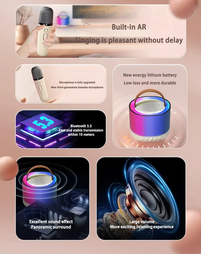 K52 Mini Portable Speaker - Shoptech.com.pk-4