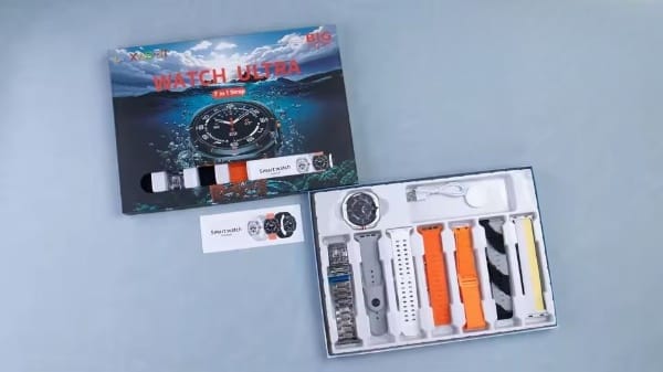 TF7 Ultra Seven Straps Smart Watch - Image 3