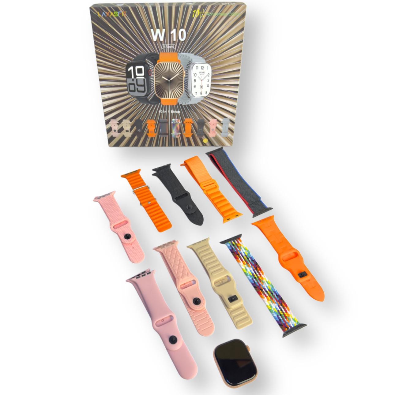 W10 10 in 1 Straps Smart Watch - Image 8