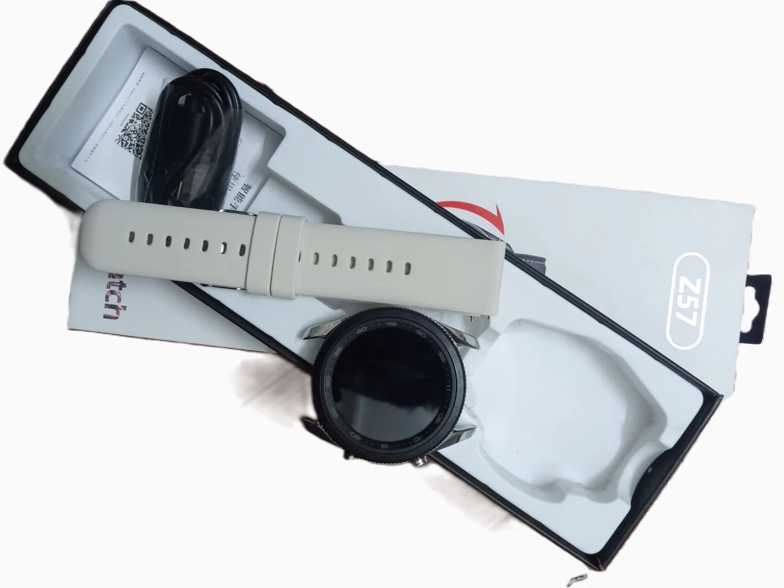 z57 round Bezzel Working Smart watch - Image 3