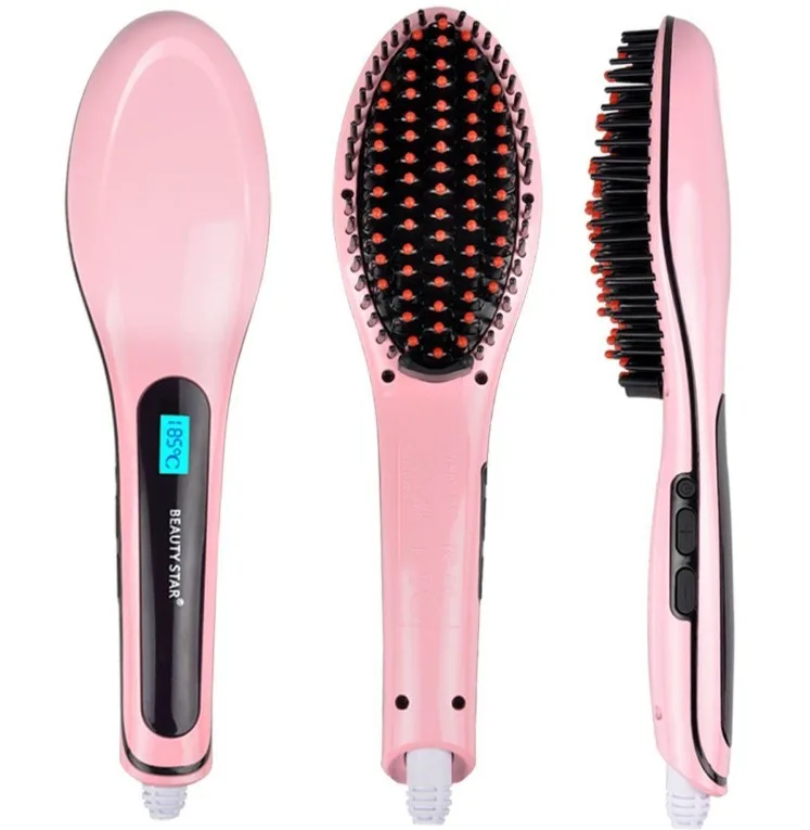 Electric Hair Straightener Brush - Image 2
