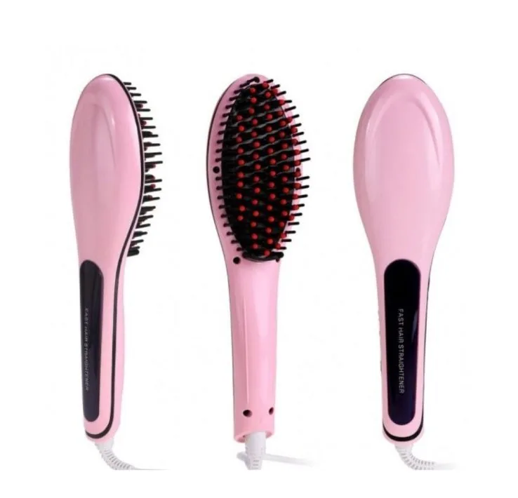 Electric Hair Straightener Brush - Image 6