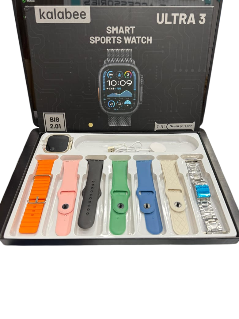 Kalabee Ultra 3 ( 7 in 1 ) Smart Watch - Image 2