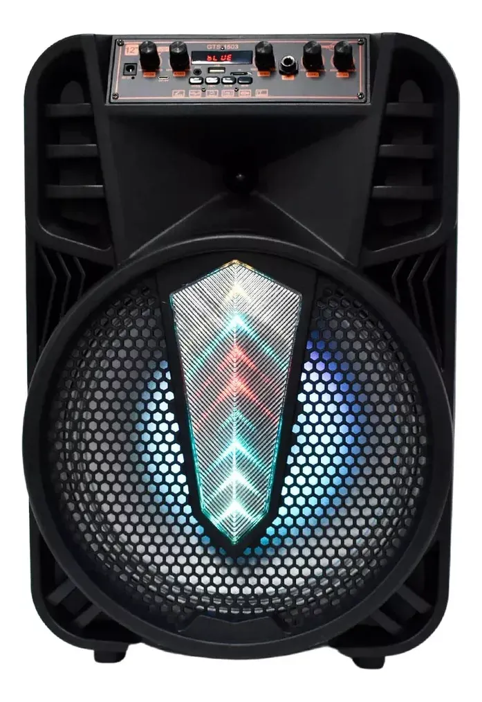 GTS-1503 Wireless Portable Speaker With Mic - Image 5