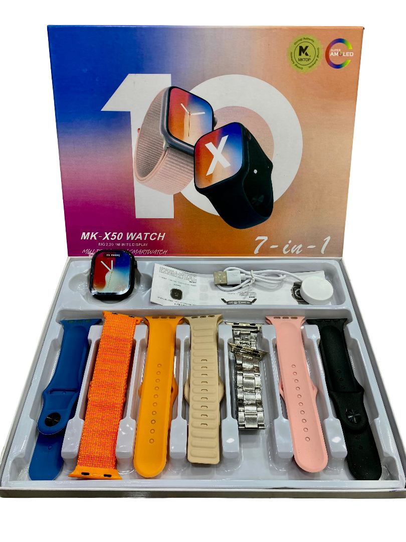 MK-X50 ( 7 in 1 ) Smart Watch