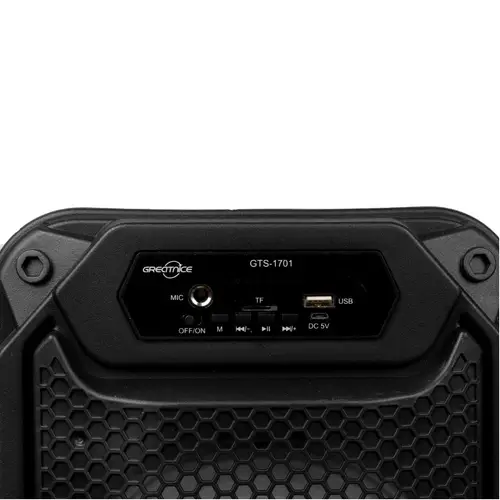 GTS-1701 Wireless Portable Speaker With Mic - Image 4