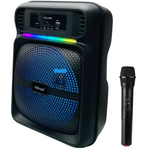 KTS-2168 Portable Bluetooth Speaker with Microphone