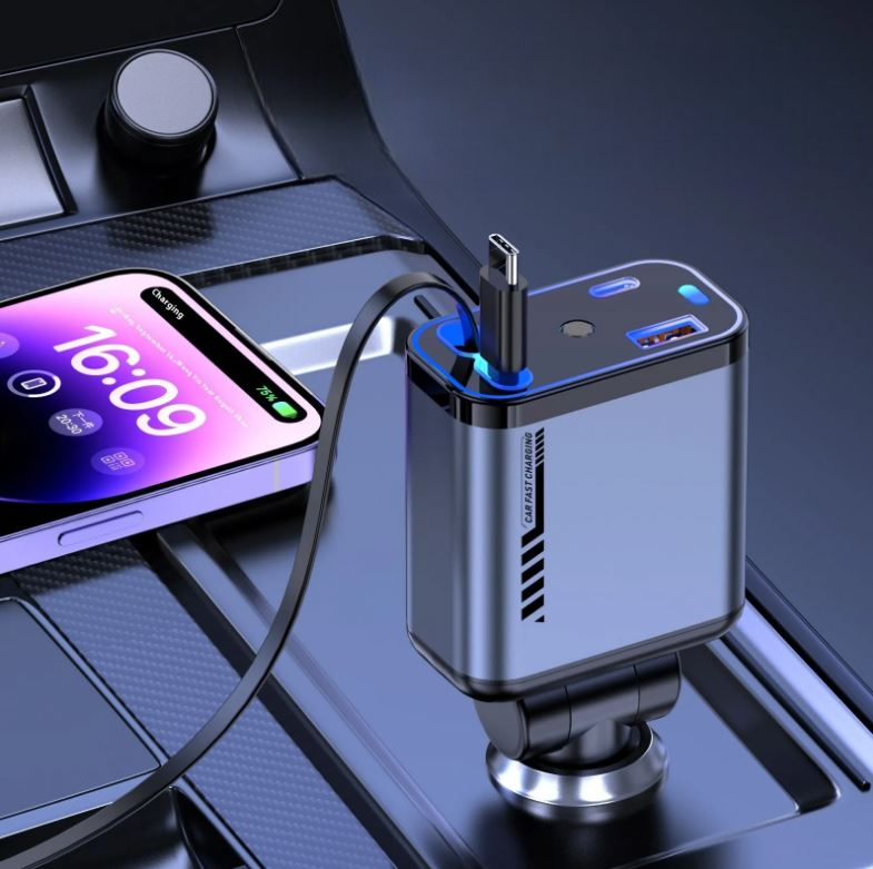 ZL-07 4 in 1 Car Charger ZL-07 4 in 1 Car Charger - Image 2