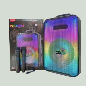 KTS-2232 Wireless Portable Speaker Wiith Double Mic