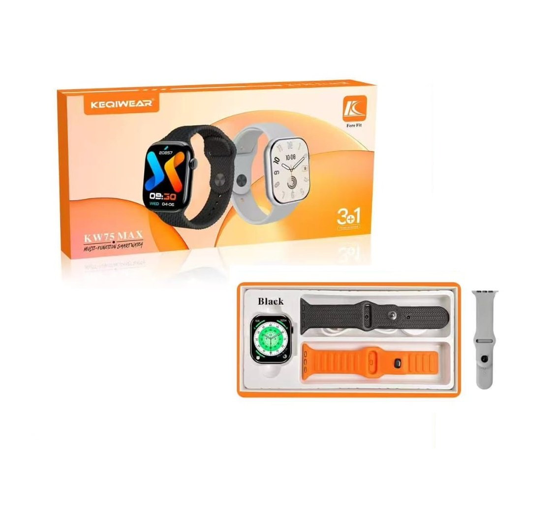 KEQIWEAR KW75 Max 3+1 Smart Watch