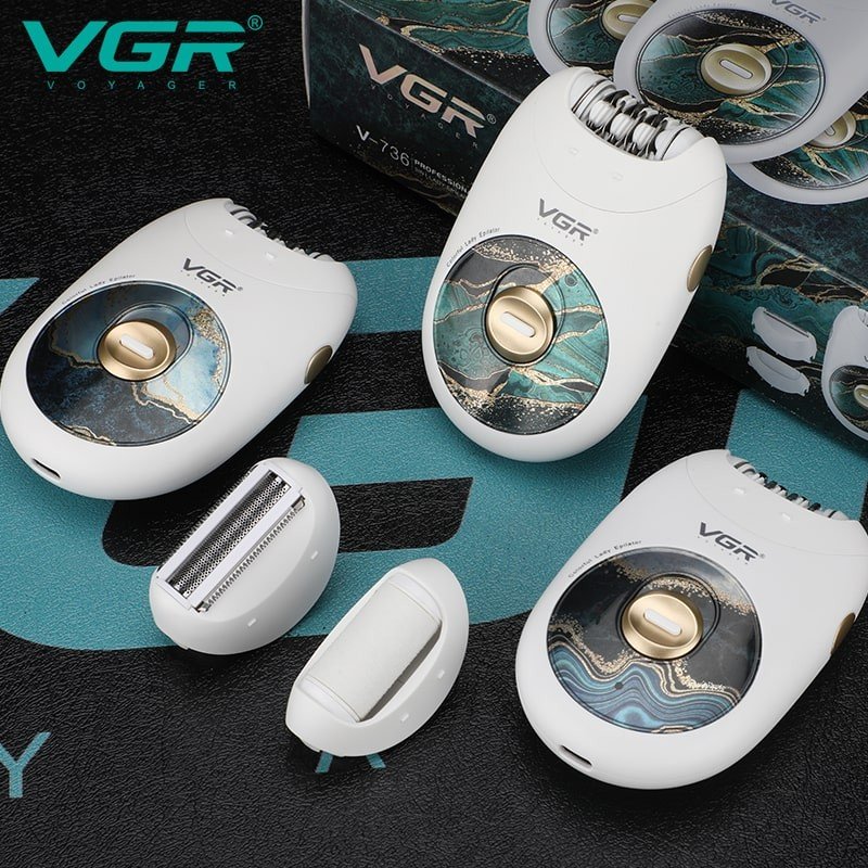 VGR V-736 3 In 1 Epilator - Image 4