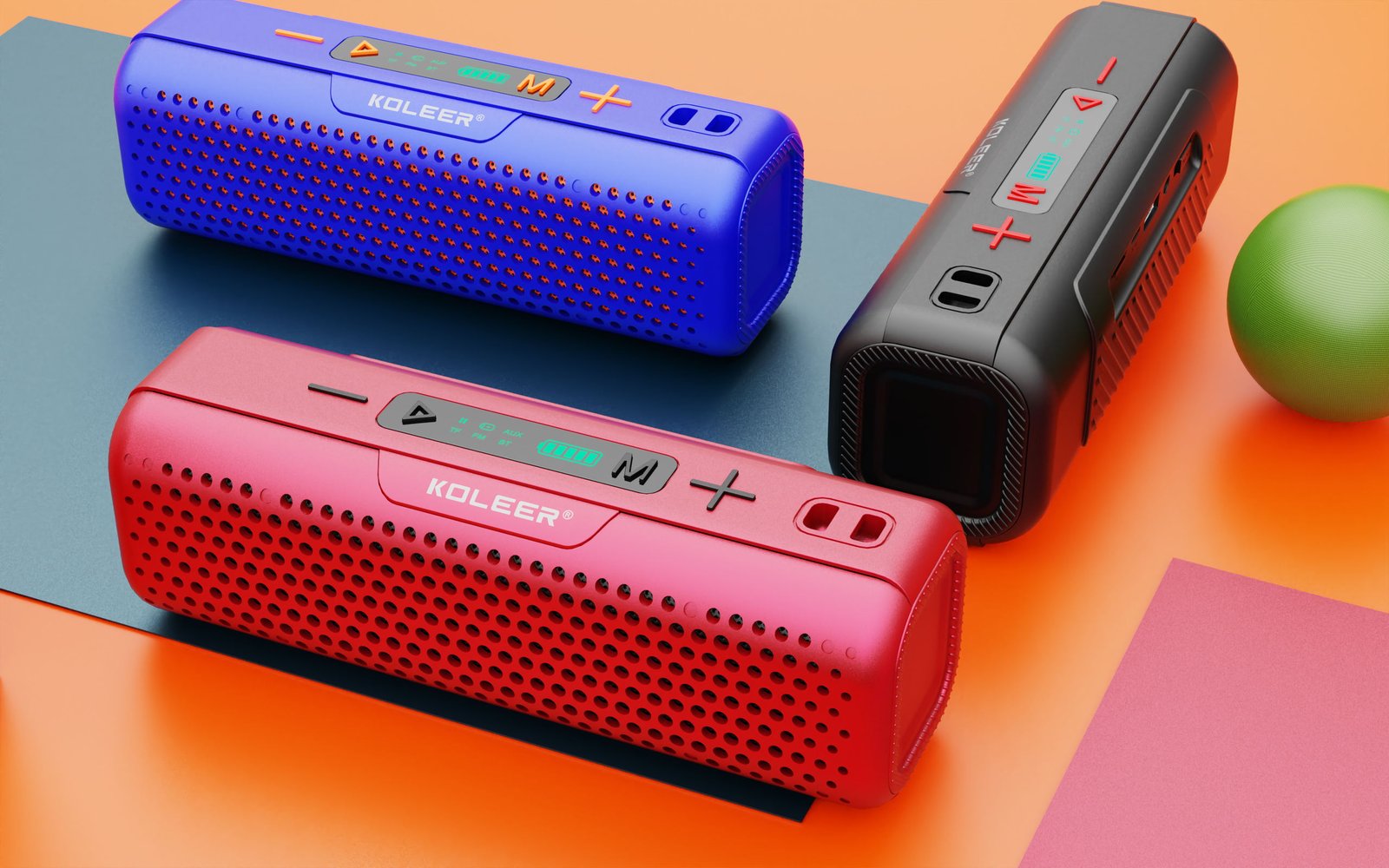 KOLEER S883 Wireless Bluetooth Speaker - Image 2