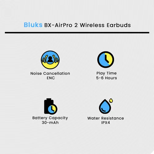 Bluks BX-Air Pro 2 Wireless Earbuds - Image 5