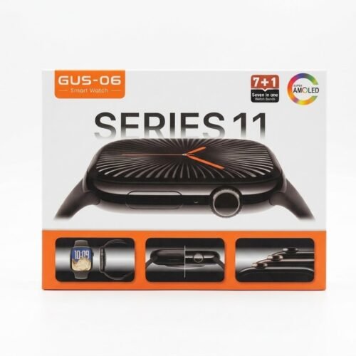 GUS‑06 Series 11 Smart Watch – 7‑in‑1 Fitness & Health Tracker