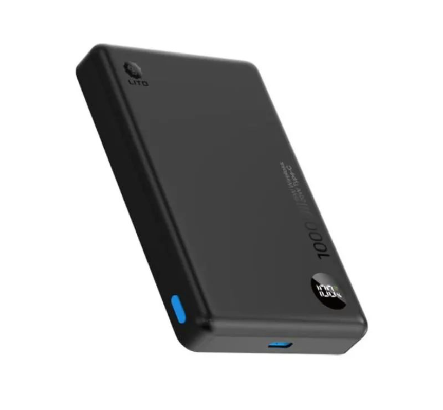 Lito Ultra-Slim 10,000mAh Magnetic Wireless Power Bank with Smart Display - Image 3