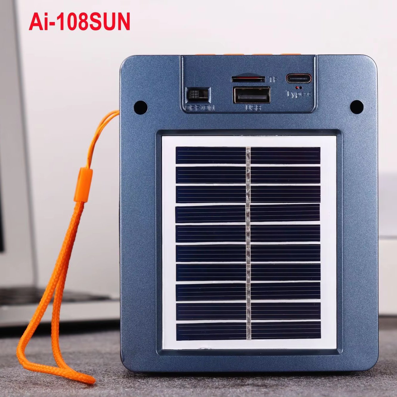 AI-108SUN Wireless Portable Solar Speaker - Image 3