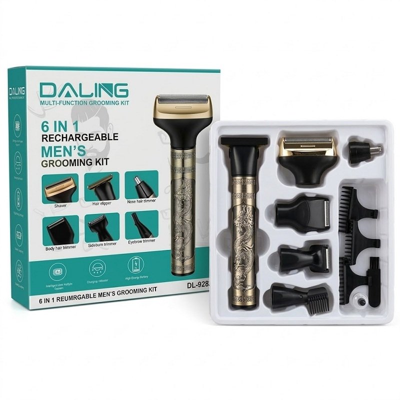 Daling DL-9283 6-In-1 Rechargeable Multifunctional Trimmer - Image 3